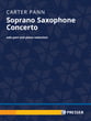 Soprano Saxophone Concerto - Soprano Sax and Piano Reduction cover